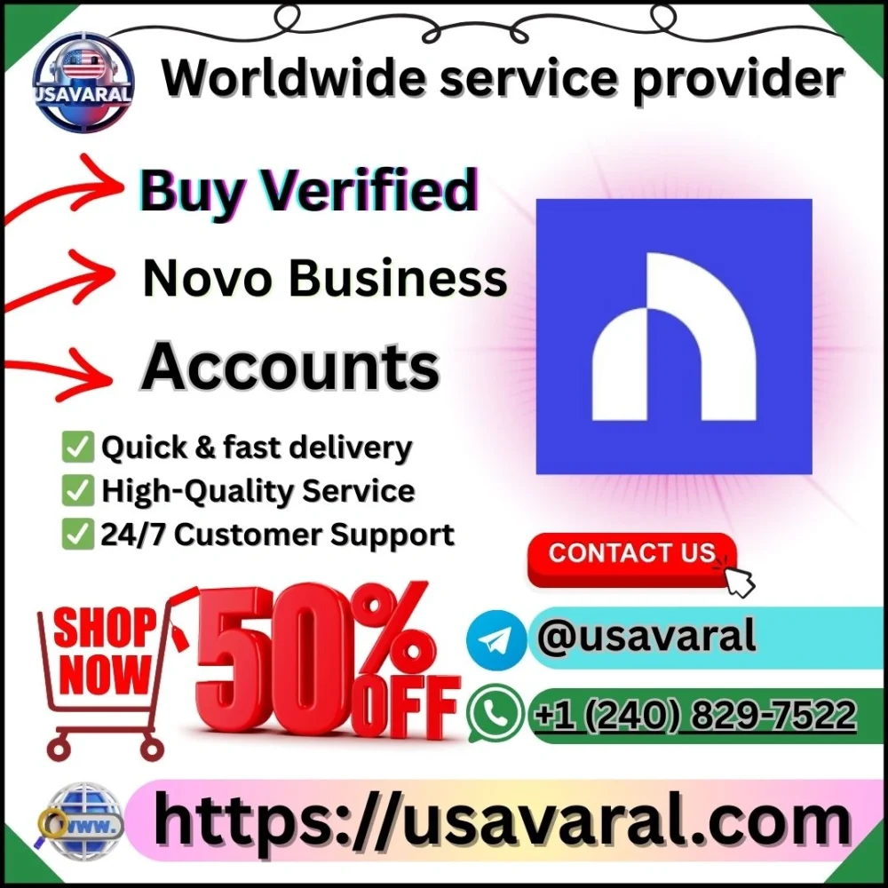 Buy verified Novo business account